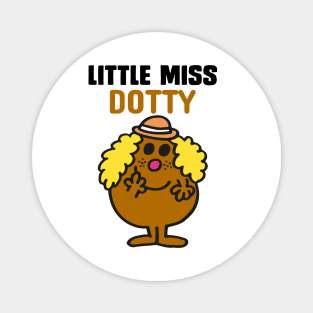 LITTLE MISS DOTTY Magnet